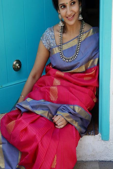 Traditional Pink Rich Pallu & Jacquard Work On All Over Bridal Saree
