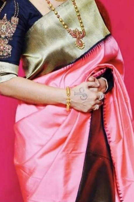 Pure Silk Gota Patti Saree